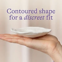 Lansinoh Washable Nursing Pads, Made with Organic Bamboo Viscose, Reusable Breast Pads for Breastfeeding with Wash Bag, Breastfeeding Essentials, 10 Pads