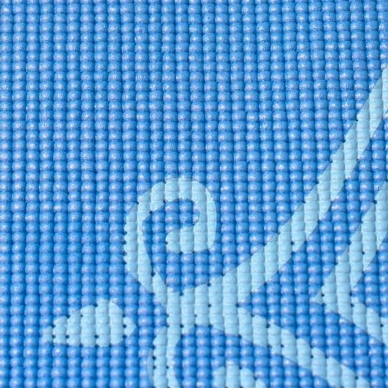 STOTT PILATES Tapis de yoga et de Pilates, Mandala (Bleu) 0.25 inch / 6 mm