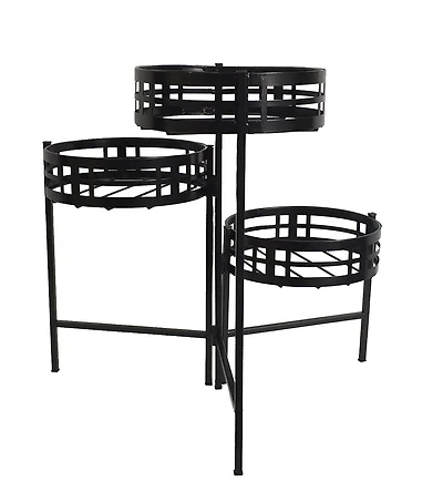 Support pour plante à 3 niveaux