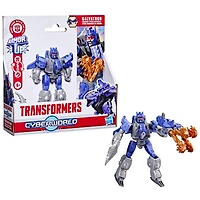 Transformers CYBERWORLD, figurine Cyber Changers Galvatron en armure