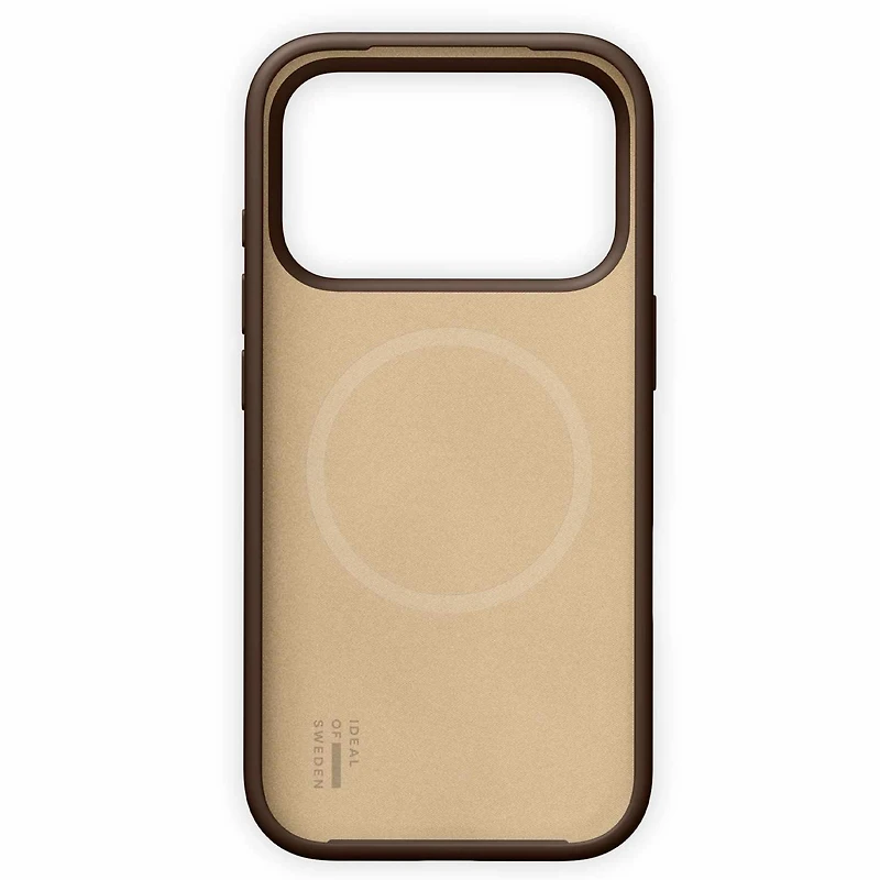 Ideal of Sweden Étui Silicone MagSafe Mocha Mousse pour iPhone 17 Pro