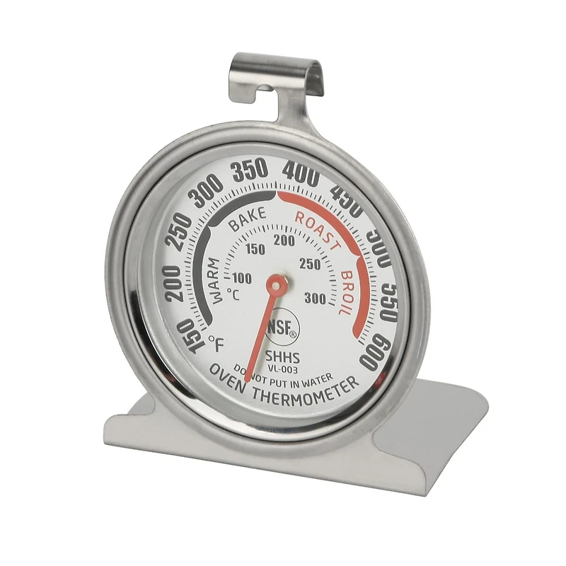 Mainstays Instant Read Stainless Steel Oven Thermometer, Oven Thermometer