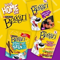 Beggin' Saveur de Hamburger au Fromage, Gâteries pour Chiens 170-850g