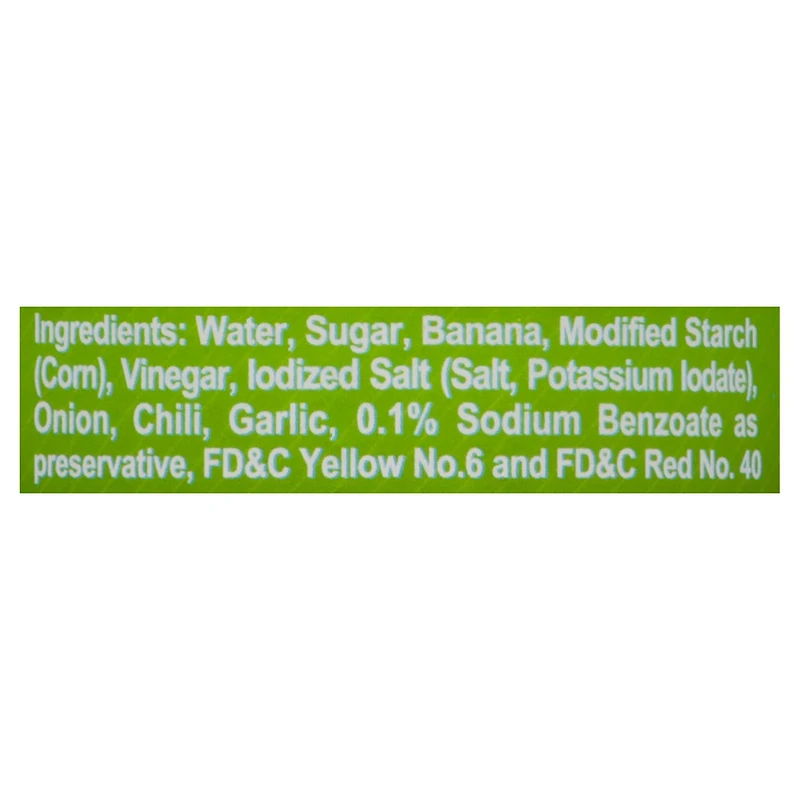 UFC Banana Sauce Regular 550g per Bottle - Banana Ketchup/Sauce
