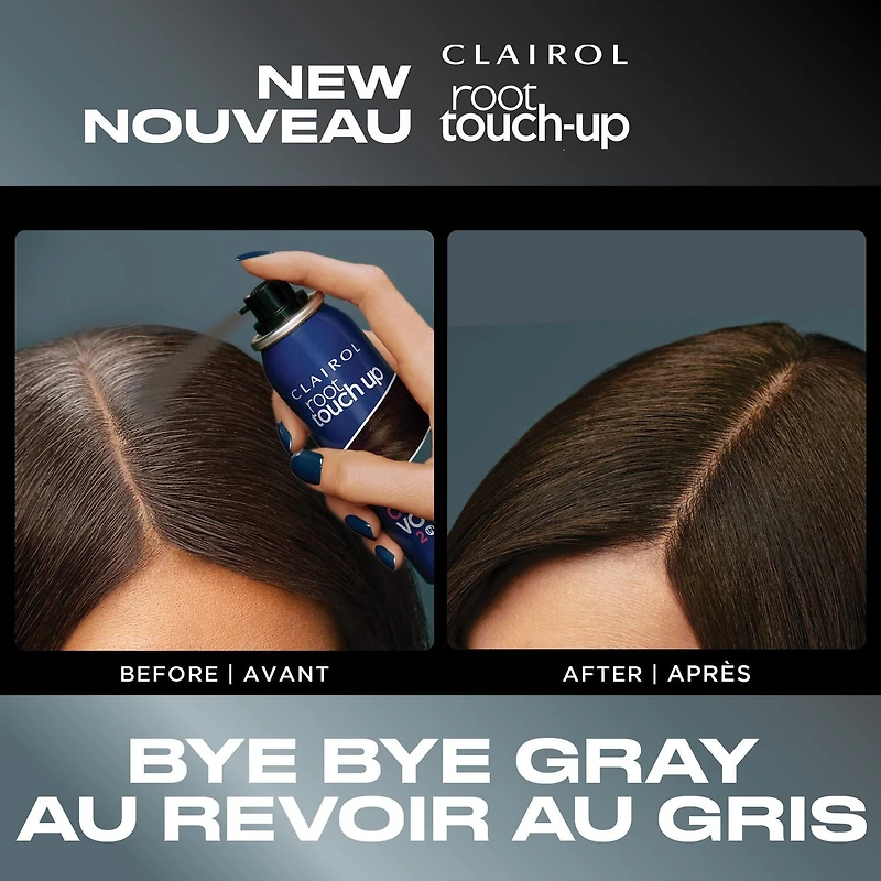 Clairol Root Touch-Up Temporary Spray 2in1: 100% gray coverage and volume boost, No Damage, Ammonia or Peroxyde