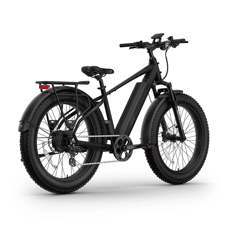 NIU BQi Fat Tire 300 Electric Bike - Black