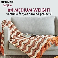 Bernat® Lattice™ #4 Worsted (Medium) Blend fil, 7.8oz/220g 389 Yards