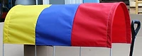 Millside full Rainbow Coloured Wagon Canopy 20" x 38"