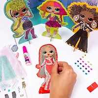 L.O.L. Surprise! O.M.G. Dress Up Studio, Chipboard doll dress up