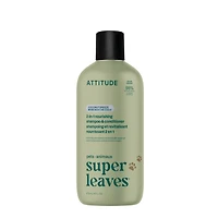 ATT super leaves - animaux 2 n 1 Shampoing et revitalisant - Brise de noix de coco