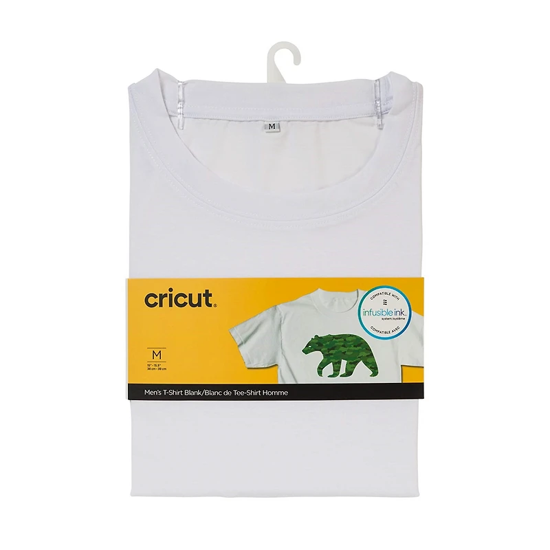 Cricut T-shirt Petit Personnalisable Pour Homme, Ras du cou