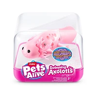 Pets Alive Axolotls – robot électronique (rose), jouet de baignade pour le bain et la piscine par ZURU