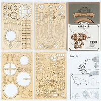 Rolife Airship Model 3D Wooden Puzzle TG407