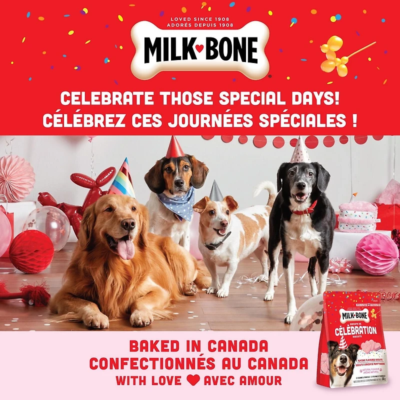 Milk-Bone Biscuits à saveur de Papattisserie.  pour chien 300 g