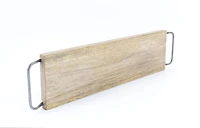 Planche de service longue en bois de manguier industriel