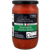 Sauce pour pâtes Tomate et basilic Notre Excellence 645 ml