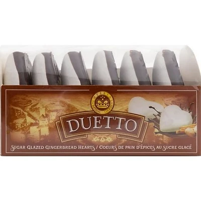 Duetto Cœurs de Pain d’Épices Givrés au Sucre, 190g