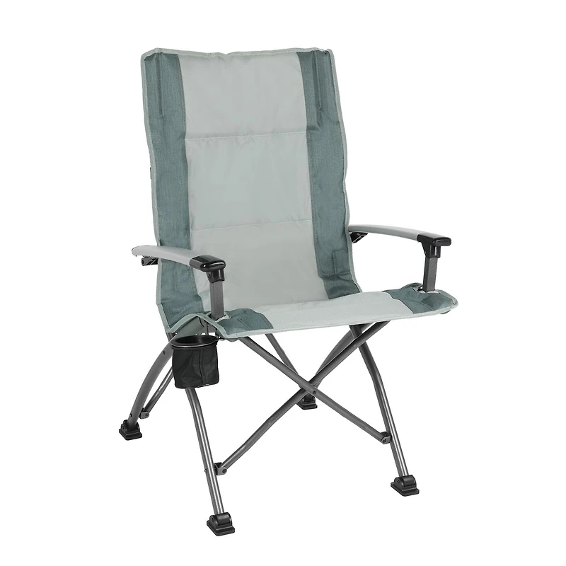 Ozark Trail High Back Camping Chair, Green, Adult, High Back Camp Chair