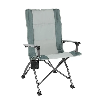Ozark Trail High Back Camping Chair, Green, Adult, High Back Camp Chair