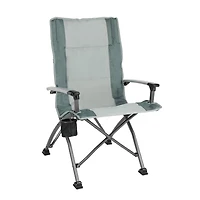 Ozark Trail High Back Camping Chair, Green, Adult, High Back Camp Chair