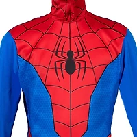 MARVEL Spider-Man Official Youth Halloween Costume - Premium Quality Jumpsuit with Detachable Fabric Mask (Small)