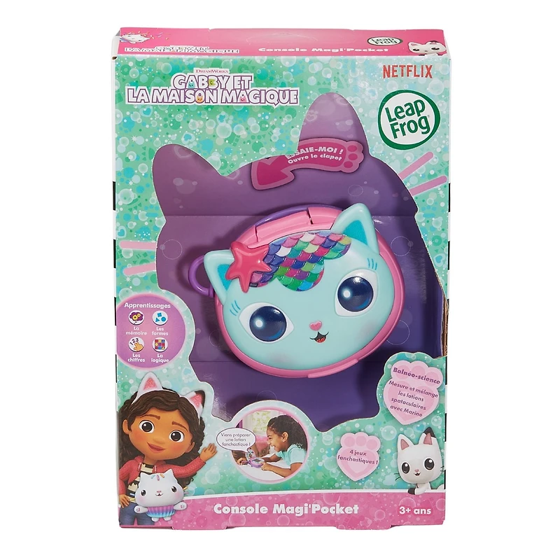 LeapFrog Gabby's Dollhouse MerCat & Me On-the-Go With 4 Games - French Version
