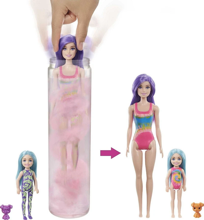 Barbie Color Reveal Coffret Mode Tie-dye