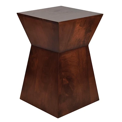 hometrends Wood Block Accent Table