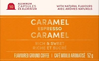 Tim Hortons Caramel Nespresso Compatible capsules 10ct, E-TIM HORTONS TH CARML ESP