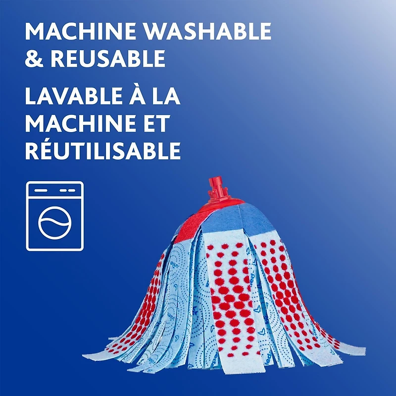 Vileda SuperTwist 3Action Vadrouille & Système de Seau QuickWring avec 1 Recharge de Vadrouille Supplémentaire