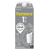 Lait partiellement écrémé 1 % Farmers 2L