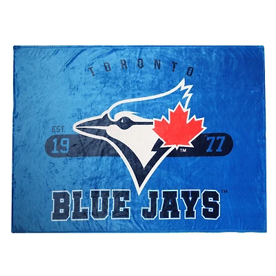 Couverture de Jour de Match MLB des Toronto Blue Jays 66po x 90po COUVERTURE GÉANTE MLB TORONTO BLUE JAYS