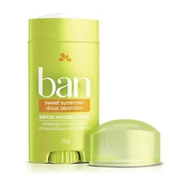 Ban Invisible Solid Antiperspirant Deodorant - Sweet Surrender, 73g | Made in Canada