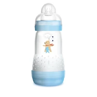 Biberon anti-coliques MAM Easy Start 260 ml (1 unité), produits essentiels pour bébé, biberons à débit moyen avec tétine en silicone, biberons pour bébé garçon