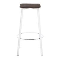 Clara Industrial Barstool by LumiSource