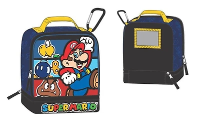 Super Mario Lunch Bag With Clip