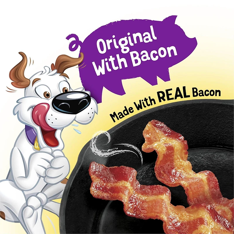 Beggin' avec Bacon, Gâteries Tendres pour Chiens