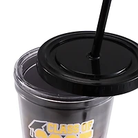 Graduation Gift Straw Tumbler 2025 Stripe
