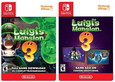 Luigi's Mansion 3+ Luigi's Mansion 3: Multiplayer Pack DLC Bundle - Nintendo Switch [Download]