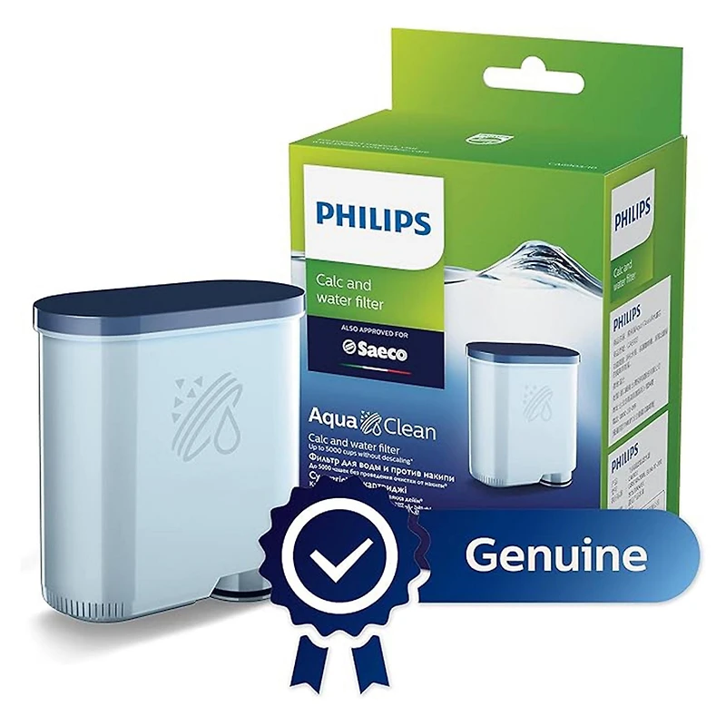 Filtre à Eau Philips AquaClean pour Machines à Espresso