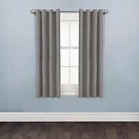 Mainstays Faux Suede Drapery Grommet Window Panel