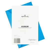 Carte de fête Minecraft Hallmark pour enfants avec autocollants