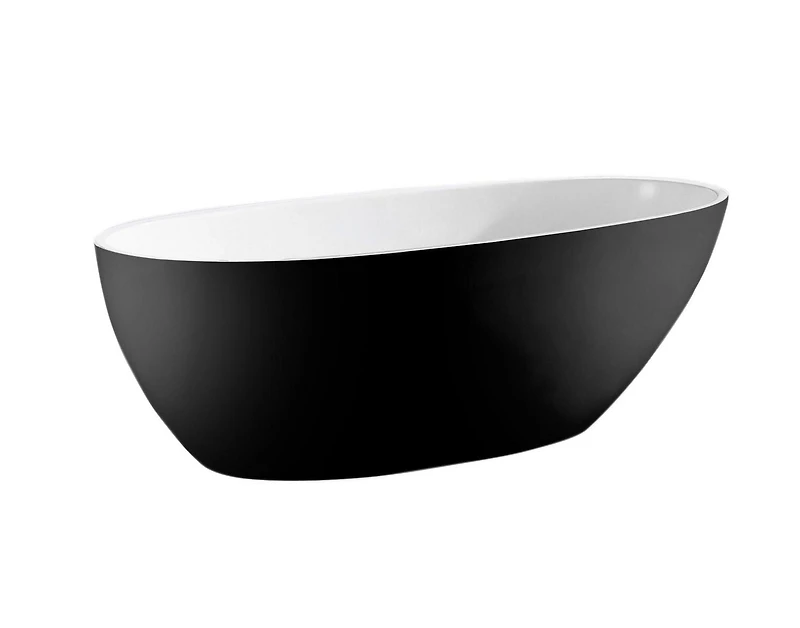 A&E Bath and Shower LAYLA BLACK-NF Bathtub