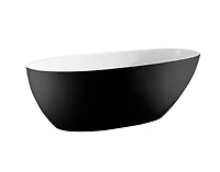 A&E Bath and Shower LAYLA BLACK-NF Bathtub