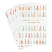 Hallmark Signature Pack of 4 Birthday Cards, Congratulations Cards, Graduation Cards (Some Days Call for a Celebration)