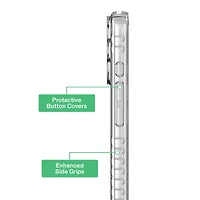 onn Protective Gel Phone Case for iPhone 17 - Clear