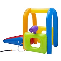 Banzai Jr. – Aire de jeux d’eau gonflable géante pour enfants avec arrosage