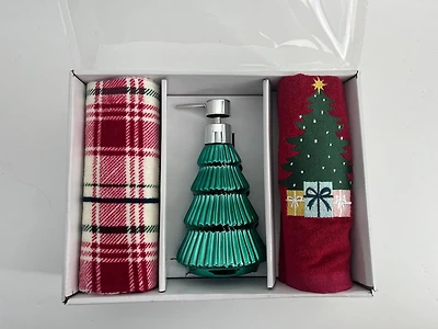 Tree Holiday Bath Gift Set
