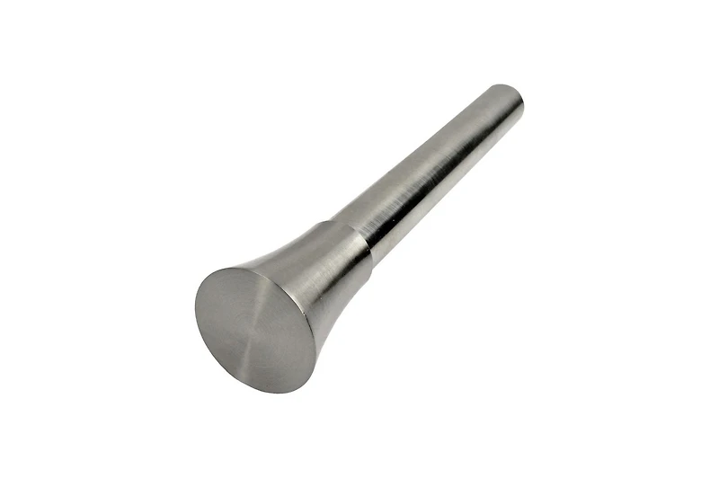 Versailles' Adjustable Indoor/Outdoor Stainless Steel Flare Finial Rod Set 84in - 150in