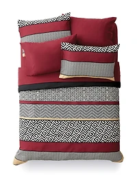 Mainstays Greek Key 7pc Bed in a Bag Set